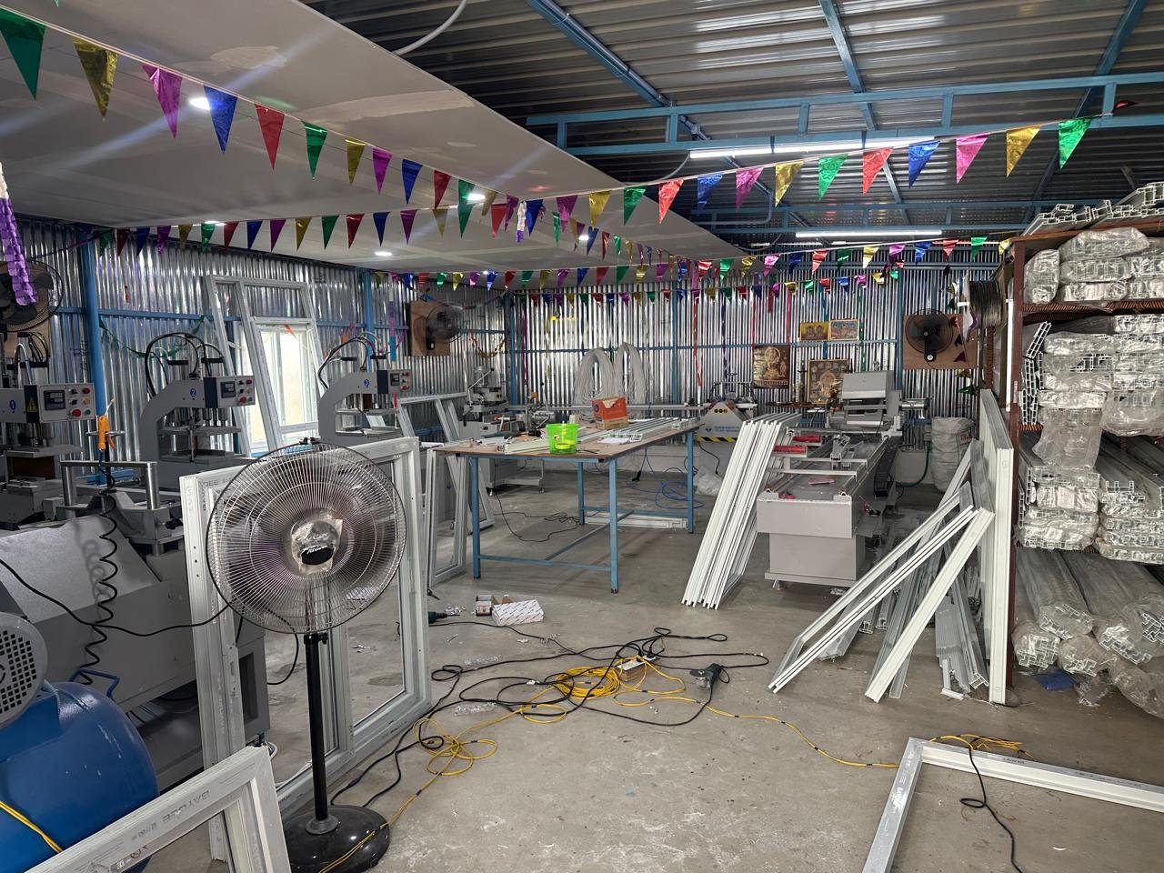 Inside the Ganesh Decors fabrication workshop